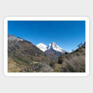 Beautiful Andes Mountain Sticker